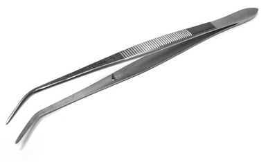 Cotton Dressing Tweezers. College, 15cm