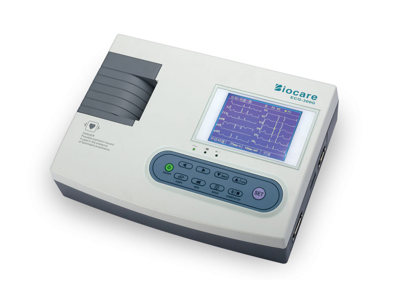  Biocare Electro Cardio Graph, 3 Digital Channels, Interpretive
