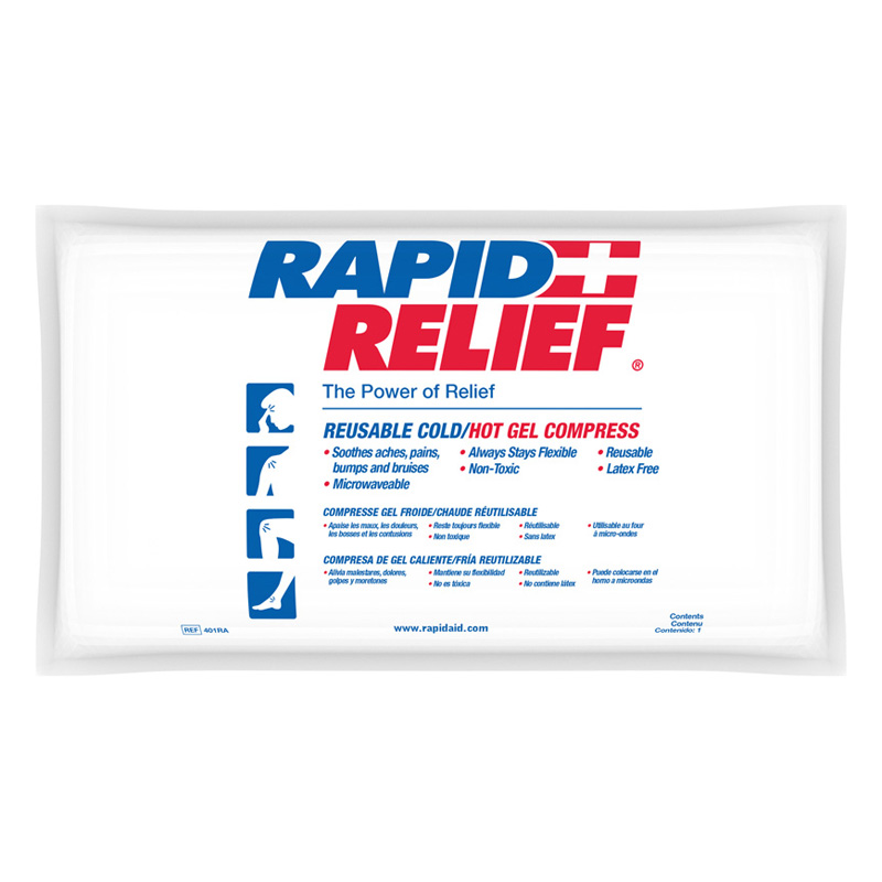 Rapid Aid Compresse réutilisable chaude et froide