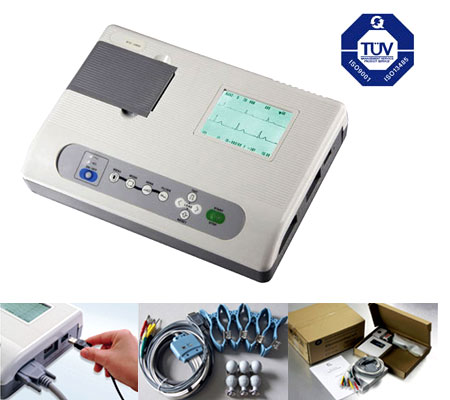 Care Well: Single Channel Electro cardiograph