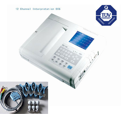 Care Well: 12 Channels Digital Interpretive ECG