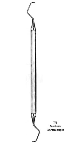 Curettes.7/8 , Contra Angle, Medium