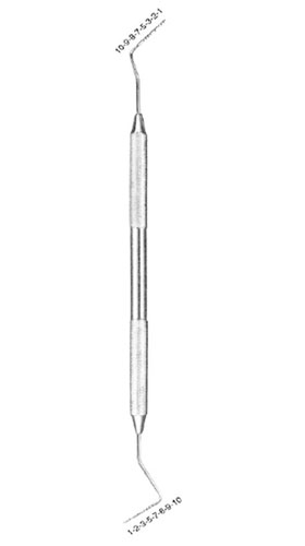 Periodontal  probes D/E. Goldman Fox