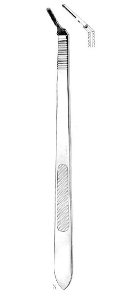 Scalpel Handles. Angled, # 3L