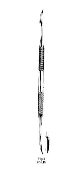 Wax & Modelling Instruments. Hylin.Fig 4