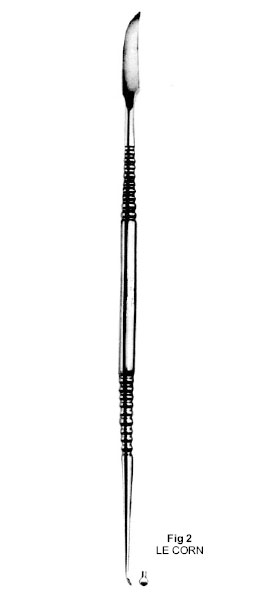 Wax & Modelling Instruments. Le corn. Fig 2