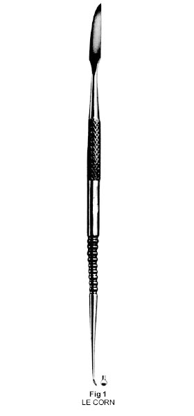 Wax & Modelling Instruments. Le corn. Fig 1